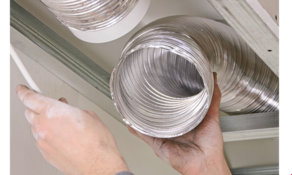Product image for Specialty Air Ducts $25 OFF DRYER DUCT CLEANING Prevents fires, poor dryer performance Air-flow test included. 
