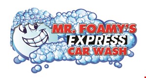 Mr. Foamy's Express Car Wash logo