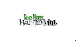 Kim's Krypt Haunted Mill logo