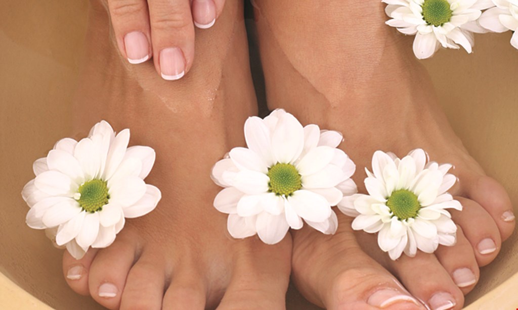 Product image for Fantastic Nail Spa $5 OFFANC or gel pedicure excluding Happy Feet