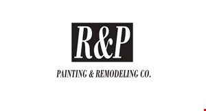R&P Painting & Remodeling Co. logo