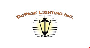 Product image for Dupage Lighting Inc. 10% OFF any purchase.