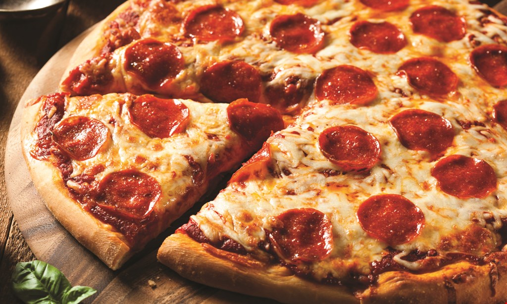 Product image for Mark's Pizzeria - Auburn Large pizza & 10 wings $29.75. 