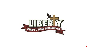 LIBERTY  THRIFT & HOME FURNISHINGS logo