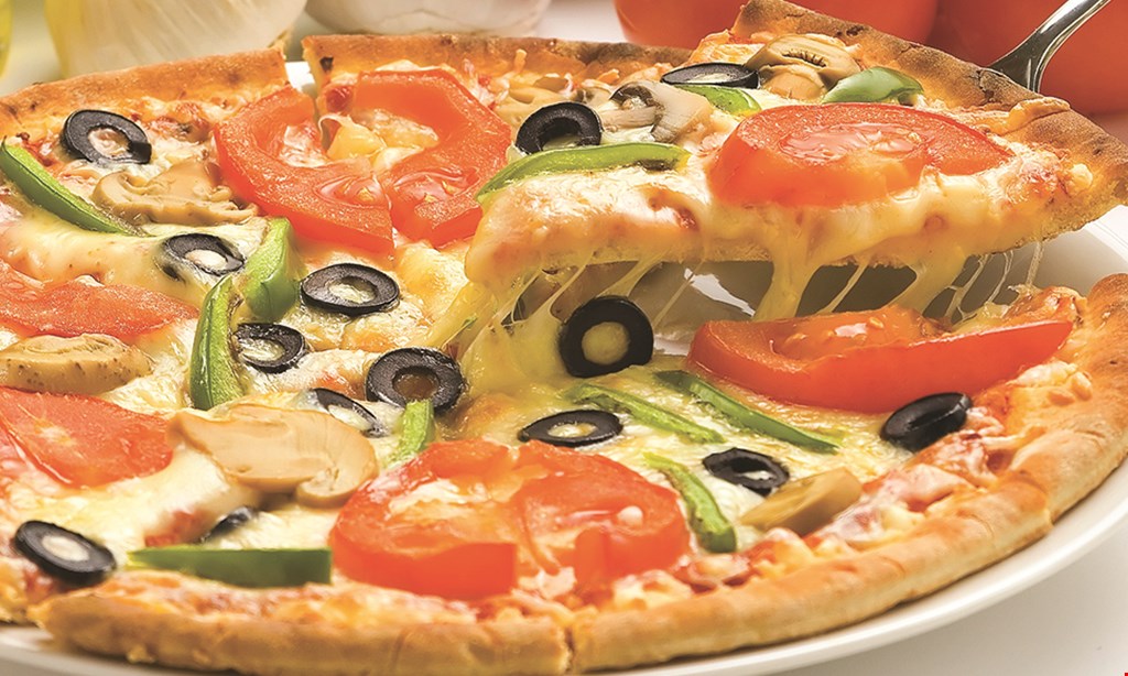 Product image for PIZZA MARSALA $19.99 lg. 16" 12-cut pizza & dozen split jumbo wings