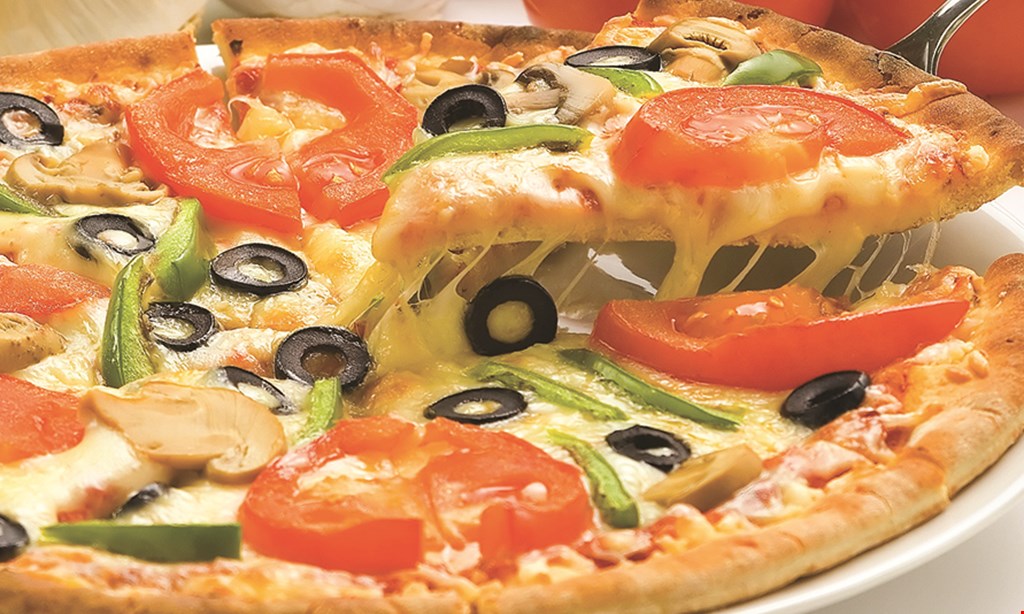 Product image for PIZZA MARSALA $19.99 lg. 16” 12-cut pizza & dozen split jumbo wings. 