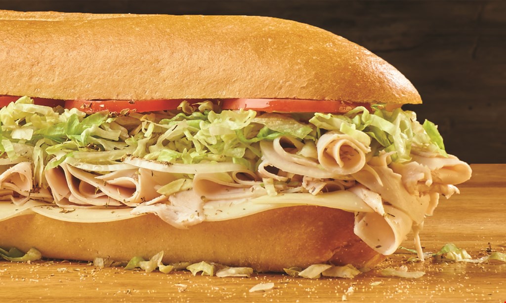 Product image for Jersey Mikes Chicago Market Co-Op buy any regular sub & (2) 22oz. fountain drinks get a 2nd sub free of equal or lesser value