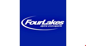 Product image for Four Lakes Alpine Snowsports 15% off season pass 