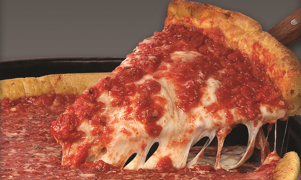 Product image for Rosati's FREE pizza or calzone! Buy Any Size Pizza & Get a Free 12" Cheese Pizza or Free Cheese Calzone! (excludes 8" size pizza). 