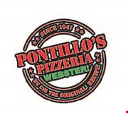 Product image for Pontillo's Pizzeria Open 11-11 Every Day $29.99 32-piece Sheet Cheese Pizza & 1 FREE Topping Pay with cash and save 4%!