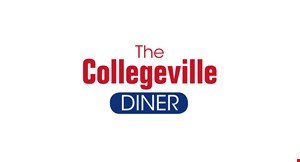 Product image for Collegeville Diner $5 OFF your order of $25 or more. Valid for lunch & dinner 11am-10pm. Valid Mon.-Fri. · Dine in only. 