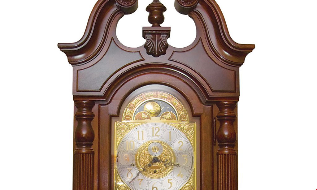 Product image for Elegance In Time $100 OFF grandfather clock purchase