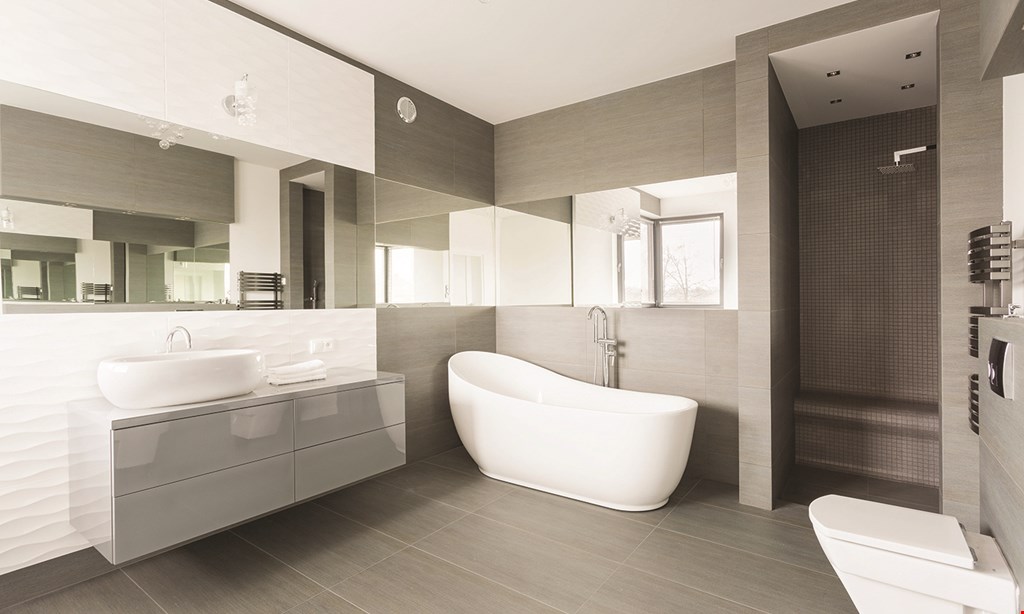 Product image for Gold Standard Bathrooms $9,999* Kitchen Remodel Special includes demolition & installation for a standard kitchen 10x10 Larger kitchens can be remodeled for an additional fee. Call for details. Residential locations only - appointments during normal business hours.
