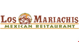 Product image for Los Mariachis Mexican Restaurant $2 off the purchase of any two lunches OR $2 off the purchase of any two dinners