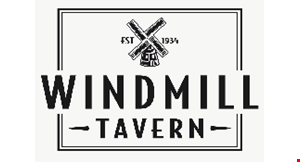Product image for Windmill Tavern $10 OFF any purchase of $50 or more. 