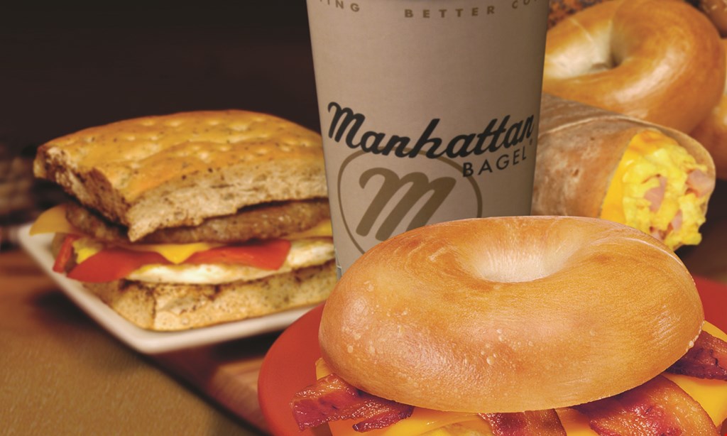 Product image for Manhattan Bagel - Fairfield ONE FREE CHILLERZ® ONE FREE WITH PURCHASE OF ANY LUNCH SANDWICH Chillerz®. 