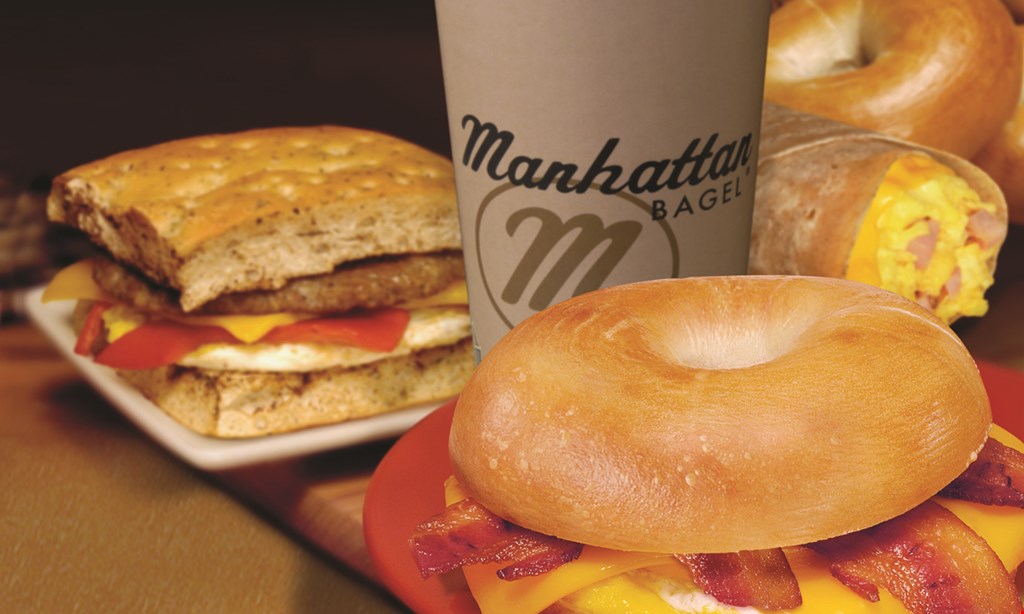 Product image for Manhattan Bagel FREE SANDWICH WITH SANDWICH PURCHASE OFEQUAL OR GREATER VALUE 