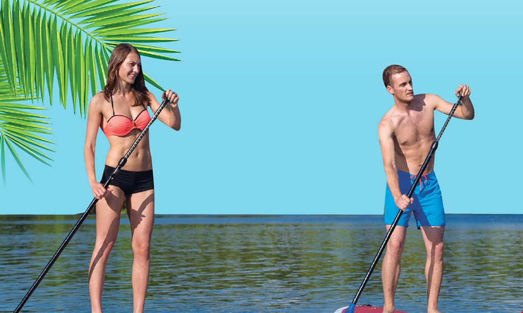 Product image for Las Olas Paddle Boards Only $15 upgrade any 1-hour rental to a 3-hour rental