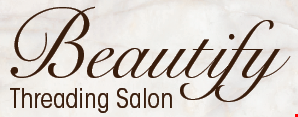 Beautify Threading Salon logo