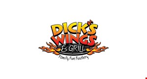 Product image for Dick's Wings & Grill $5 Off any purchase of $25 or more. 
