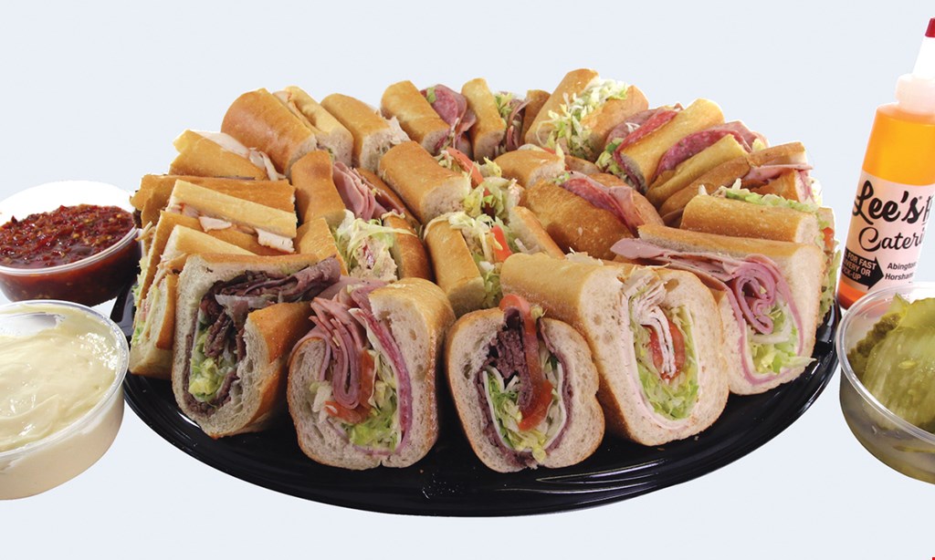 Product image for Lee's Hoagie House $1 off any purchase