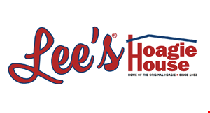 LEE'S HOAGIE HOUSE logo