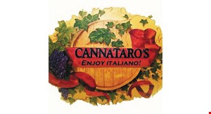 Product image for Cannataro's $10 off your next check of $60 or more before tax, dine in & enjoy our  Italian hideaway.