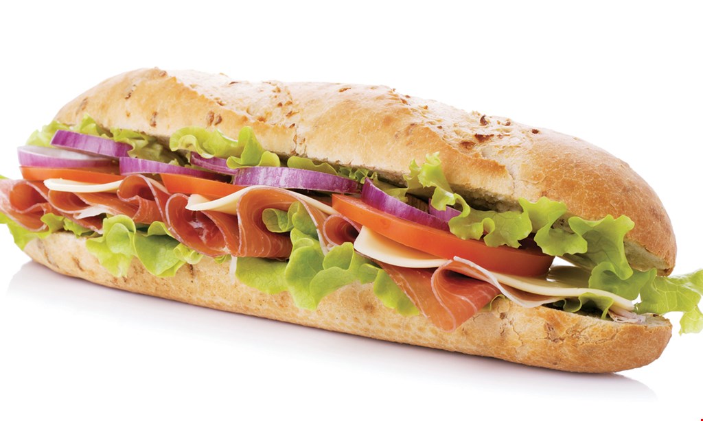 Product image for JERSEY MIKE'S $2.00 off any size sub! offer valid only at participating locations. 