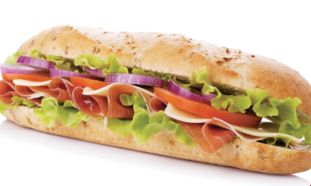 Product image for JERSEY MIKE'S $2.00 off any size sub! offer valid only at participating locations. 