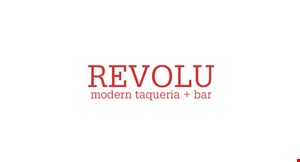 Revolu Modern Taqueria + Bar logo