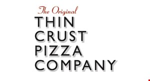 The Original Thin Crust Pizza Company logo