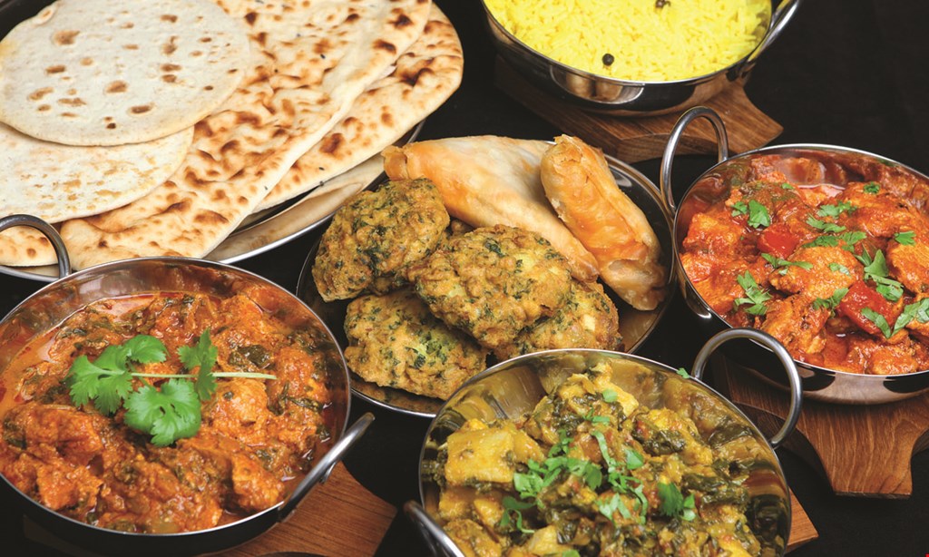 Product image for AAP India Restaurant $5 off on any purchase of $50 or more dine-in & carry-out only excludes buffet. 