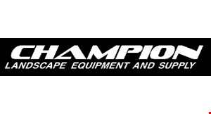 Champion Landscape Equipment and Supply logo