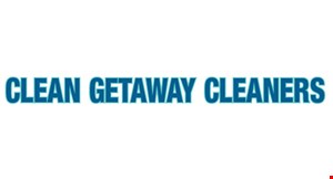 CLEAN GETAWAY CLEANERS logo