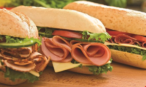 Product image for Deer Park Deli LUNCH SPECIAL. 1/2 OFF SANDWICH. Buy one Sandwich & Get the Second Sandwich of Equal or Lesser Value Half Price.