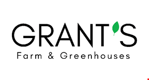 Grant's Farm and Greenhouses logo