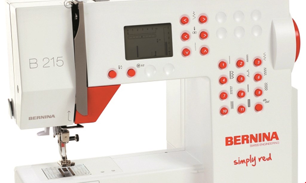 Product image for Kramer's Sew & Vac Center $100 OFF! Any New Sewing Machine Purchase of $500 or more.