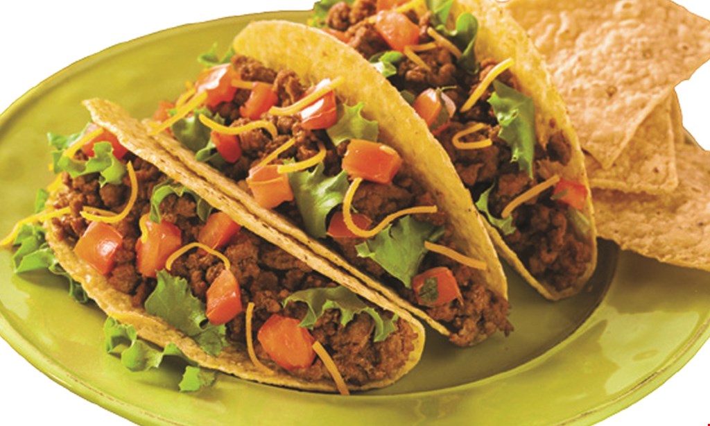 Product image for Maya Mexican Restaurant 1/2 off buy one dinner entree at regular price, get second dinner entree at 1/2 off. Excludes tax, tips & beverages. Max. value $5.00. 