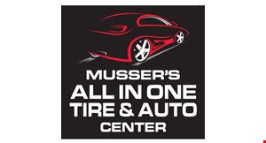 Musser's All in One Tire & Auto Center logo