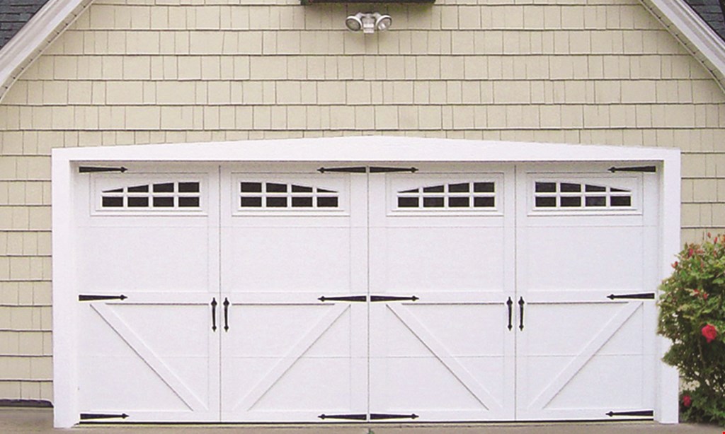 Product image for Overhead Door $100 OFF on any single installed CourtYard Collection® garage door. 