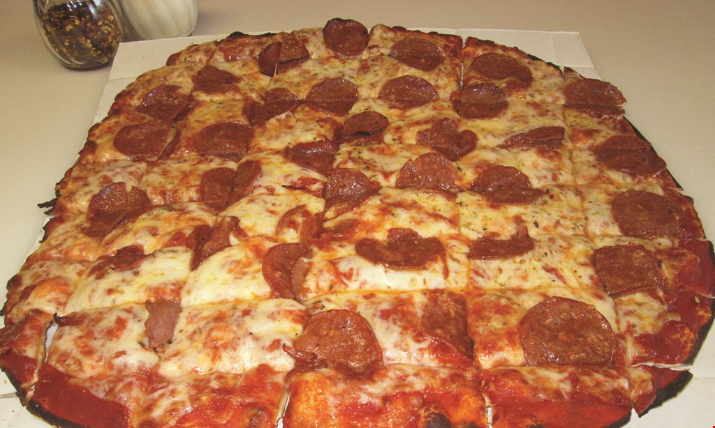 Product image for Ron's Pizza House Only $12.75 Family 1-Topping. 
