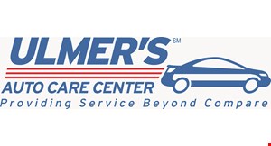 Product image for Ulmers Auto Care Ulmer’s Bumper to Bumper $79.95 Maintenance. We’ll Make Sure Your Good To Go! INCLUDES: OIL CHANGE AND FILTER, LUBE FRONT END, CHECK BATTERY& ALTERNATOR OPERATION, INSPECT BELTS & HOSES, TEST COOLANT,INSPECT BRAKES AND ADJUST AS NECESSARY, CHECK SHOCKS, STRUTS& FRONT END SUSPENSION, INSPECT DRIVELINE & AXLE CV JOINTS,CHECK LIGHTS, ROTATE TIRES IF NEEDED & INSPECT WIPERS.PLEASE BY APPOINTMENT ONLY!