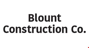 Blount Construction Co logo