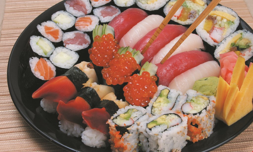 Product image for SUSHI KING 15% OFF any purchase. CARRY OUT ONLY, not valid on all you can eat sushi.