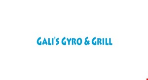 Product image for Gali's Gyro & Grill $33.394 gyros. 