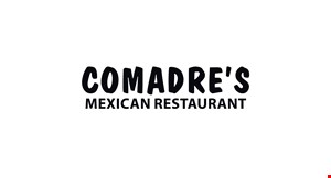 Product image for Comadre's Mexican Restaurant $5 Off entire purchase of $30 or more. 