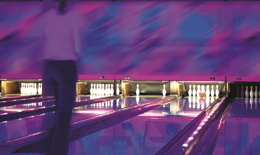 Product image for Cordova Bowling Center $15 unlimited glow in the dark bowling