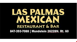 Product image for Las Palmas Mexican Restaurant & Bar FREEBuy 1 entree, Get 2nd entree