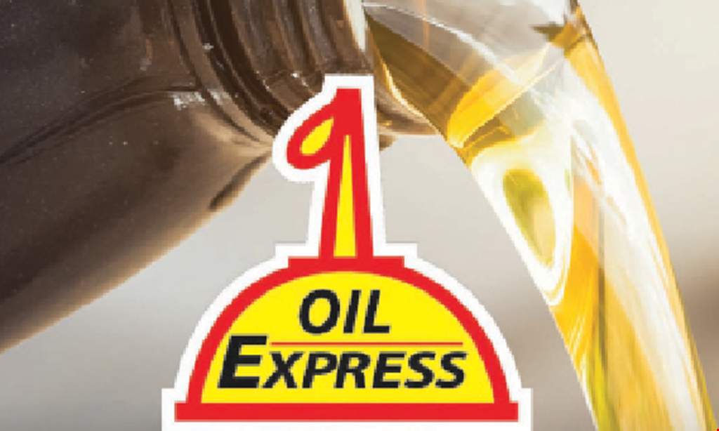 Product image for Oil Express Full Synthetic Oil change $49.99. 