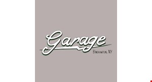Product image for Binghamton Garage $10 OFF lunch or dinner of $50 or more. 